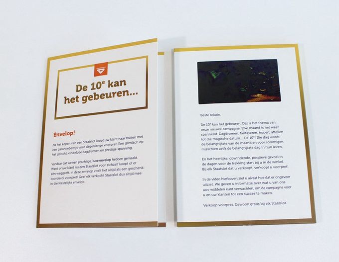 Videopak Custom Hardcover 7 بوصة فيديو رقمي Lcd فيديو كتيب في مجلد IPS SCREEN 1080P فيديو