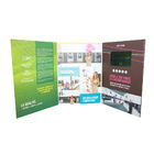VIF عينة مجانية 2G CMYK الطباعة LCD بطاقة دعوة الفيديو للأنشطة الترويجية
