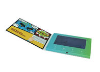 كتيب فيديو LCD للتحكم بنقرة واحدة ، بطاقة أعمال فيديو LCD مقاس 7 بوصة