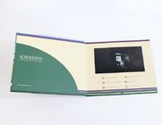 7 بوصة تخصيص عمل فني LCD كتيب فيديو مع غطاء لينة ، A5 الحجم