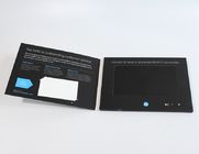 CMYK الطباعة اليدوية LCD 7 بوصة HD بطاقة تحية فيديو مع زر التبديل ON / OFF