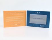 VIF عينة مجانية 7 بوصة بطاقة معايدة الفيديو ، بطاقات الأعمال شاشات الكريستال السائل الفيديو للأنشطة الترويجية