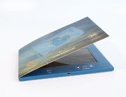 كتيب فيديو LCD هدية Fastival مع 2GB الذاكرة ، 10.1 بوصة Lcd فيديو بطاقة معايدة