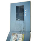 الأشعة فوق البنفسجية ورقة الطباعة LCD فيديو كتيب ، 210 X 210mm LCD فيديو بطاقة معايدة