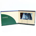 عينة مجانية فيديو محدود في مجلد مصنع اليدوية LCD تحية كتاب 7 بوصة فيديو كتيب للترويجي