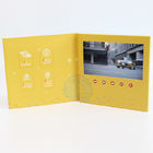 عينة مجانية فيديو محدود في مجلد مصنع اليدوية LCD تحية كتاب 7 بوصة فيديو كتيب للترويجي