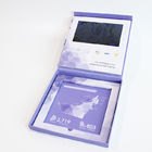 مربع نسخة LCD فيديو كتيب 7 بوصة 3000mah قدرة البطارية للهدايا الأعمال