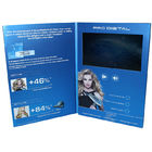 7 بوصة LCD فيديو تحية بطاقة مخصص تصميم الأزياء مع A5 ورقة إطار الصورة الرقمية