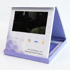 TFT شاشة LCD فيديو تحية بطاقة الطباعة CMYK مع المدمج في مكبر الصوت