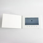 تخصيص الطباعة 7 بوصة CD فيديو كتيب بطاقة بيضاء بطاقة فارغة 2GB ذاكرة 1000mAh للإعلان