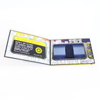 بطاقة فيديو LCD كتيب فيديو زائد طباعة في كتاب بطارية قابلة للشحن 300-2000mA