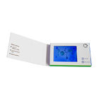 منفذ USB لشاشات الكريستال السائل بطاقات أعمال فيديو 128 ميجابايت - 8 جيجابايت ذاكرة CMYK / Matte Lamination Printing