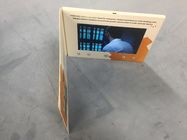 التبديل المغناطيسي 7 بوصة طباعة كتيب فيديو cMYK LCD للإعلان