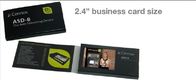 عالية الدقة عمل فني بطاقة فيديو LCD ، 2G / 4G كتيب الفيديو الإعلان