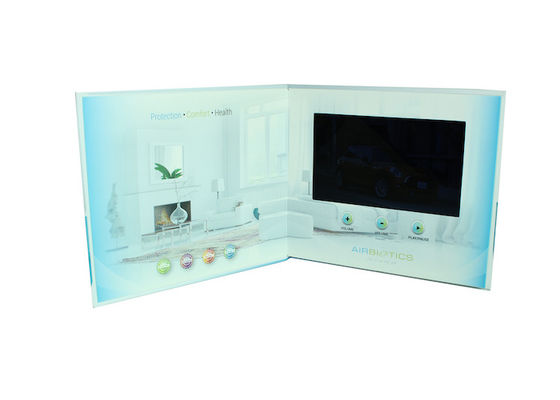 مخصص طباعة بطاقة فيديو LCD ، الترويجية بطاقة دعوة Lcd للإعلان