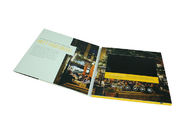 بطاقة معايدة LCD القابلة لإعادة الشحن الفيديو ، كتيبات LCD 7 بوصة / 10 بوصة