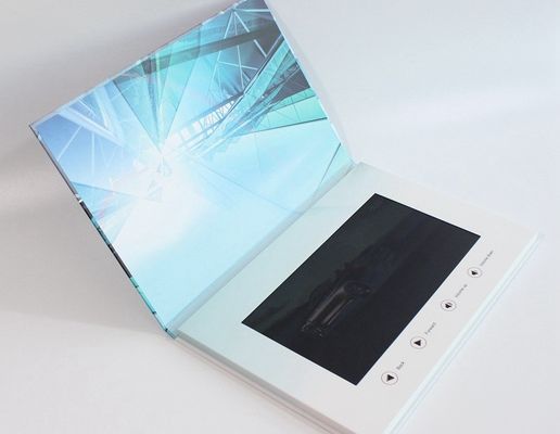 Advertising lcd video mailer , lcd video business cards for fair display