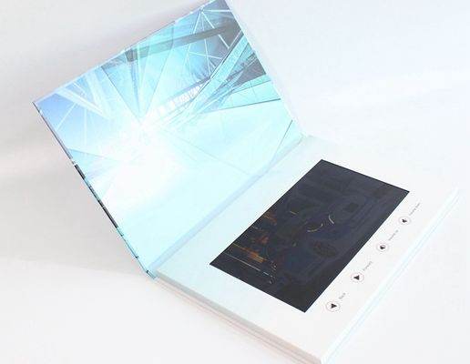 Advertising lcd video mailer , lcd video business cards for fair display