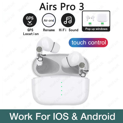 إعادة تسمية GPS TWS IPX6 Bluetooth Wireless Earphone Pro 3