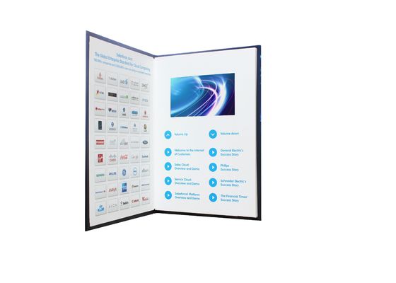 التجارية بطاقات الأعمال التجارية شاشات الكريستال السائل الفيديو الوسائط لفتح الافتراءات